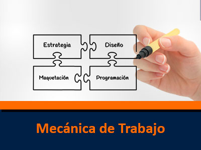 mecánica de trabajo diseño web